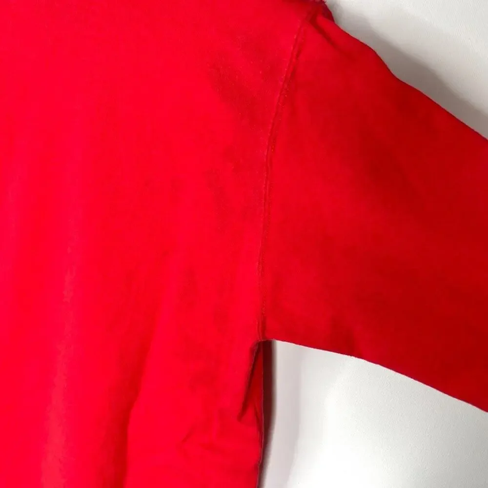 Vintage Champion Red & Black Spell Out T-Shirt - Picture 7 of 9